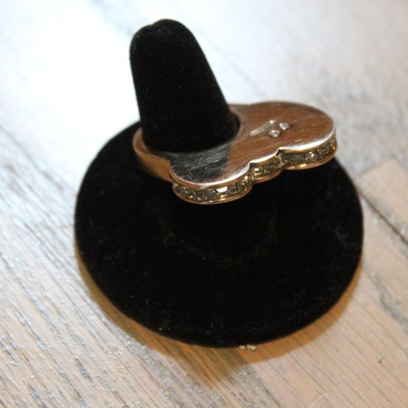 Vintage GILES copper/bronze ? unique angry cloud :) ring SZ. 5.25 - Picture 6 of 16